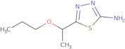 5-(1-Propoxyethyl)-1,3,4-thiadiazol-2-amine