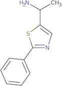 [1-(2-Phenyl-1,3-thiazol-5-yl)ethyl]amine dihydrochloride