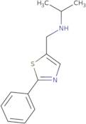 N-[(2-Phenyl-1,3-thiazol-5-yl)methyl]propan-2-amine dihydrochloride