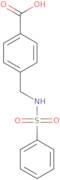 4-{[(Phenylsulfonyl)amino]methyl}benzoic acid