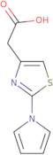 [2-(1H-Pyrrol-1-yl)-1,3-thiazol-4-yl]acetic acid