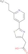 [2-(2-Propylpyridin-4-yl)-1,3-thiazol-4-yl]acetic acid