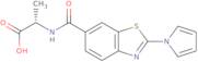 N-{[2-(1H-Pyrrol-1-yl)-1,3-benzothiazol-6-yl]carbonyl}-L-alanine