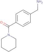 [4-(Piperidin-1-ylcarbonyl)benzyl]amine