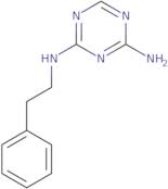 N-(2-Phenylethyl)-1,3,5-triazine-2,4-diamine