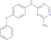 N-(4-Phenoxyphenyl)-1,3,5-triazine-2,4-diamine