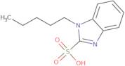 1-Pentyl-1H-benzimidazole-2-sulfonic acid