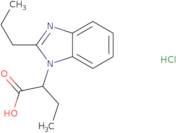 2-(2-Propyl-1H-benzimidazol-1-yl)butanoic acid hydrochloride
