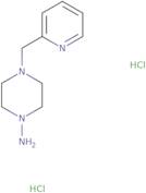 4-(Pyridin-2-ylmethyl)piperazin-1-amine dihydrochloride