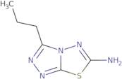 3-Propyl[1,2,4]triazolo[3,4-b][1,3,4]thiadiazol-6-amine