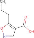 5-Propylisoxazole-4-carboxylic acid