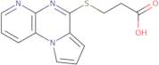 3-(Pyrido[2,3-e]pyrrolo[1,2-a]pyrazin-6-ylthio)propanoic acid