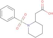 [1-(Phenylsulfonyl)piperidin-2-yl]acetic acid