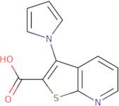 3-(1H-Pyrrol-1-yl)thieno[2,3-b]pyridine-2-carboxylic acid