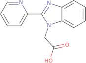 (2-Pyridin-2-yl-1H-benzimidazol-1-yl)acetic acid