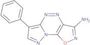 6-Phenylisoxazolo[5,4-e]pyrazolo[5,1-c][1,2,4]triazin-3-amine