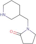 1-(Piperidin-3-ylmethyl)pyrrolidin-2-one