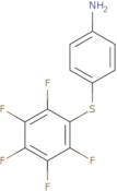 {4-[(Pentafluorophenyl)thio]phenyl}amine