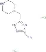 5-(Piperazin-1-ylmethyl)-4H-1,2,4-triazol-3-amine dihydrochloride