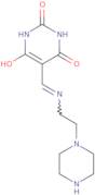 5-{[(2-Piperazin-1-ylethyl)amino]methylene}pyrimidine-2,4,6(1H,3H,5H)-trione