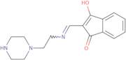 2-{[(2-Piperazin-1-ylethyl)amino]methylene}-1H-indene-1,3(2H)-dione