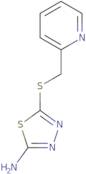 5-[(Pyridin-2-ylmethyl)thio]-1,3,4-thiadiazol-2-amine