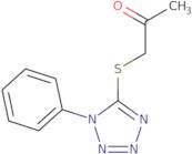 1-[(1-Phenyl-1H-tetrazol-5-yl)thio]acetone