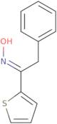 (1E)-2-Phenyl-1-(2-thienyl)ethanone oxime