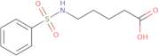 5-[(Phenylsulfonyl)amino]pentanoic acid