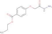 Propyl 4-(2-hydrazino-2-oxoethoxy)benzoate