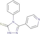 4-Phenyl-5-pyridin-4-yl-4H-1,2,4-triazole-3-thiol