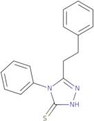 4-Phenyl-5-(2-phenylethyl)-4H-1,2,4-triazole-3-thiol