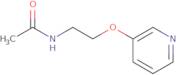 N-[2-(Pyridin-3-yloxy)ethyl]acetamide