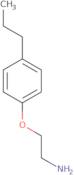 [2-(4-Propylphenoxy)ethyl]amine hydrochloride