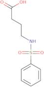 4-[(Phenylsulfonyl)amino]butanoic acid