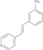 {3-[(E)-2-Pyridin-4-ylvinyl]phenyl}amine