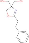 [2-(2-Phenylethyl)-4,5-dihydro-1,3-oxazole-4,4-diyl]dimethanol