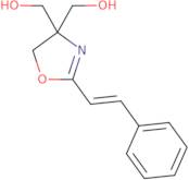 {2-[(E)-2-Phenylvinyl]-4,5-dihydro-1,3-oxazole-4,4-diyl}dimethanol