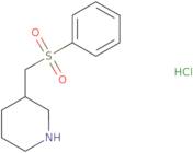 3-[(Phenylsulfonyl)methyl]piperidine hydrochloride