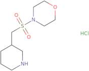 4-[(Piperidin-3-ylmethyl)sulfonyl]morpholine hydrochloride