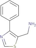 [(4-Phenyl-1,3-thiazol-5-yl)methyl]amine dihydrochloride