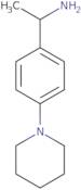 [1-(4-Piperidin-1-ylphenyl)ethyl]amine