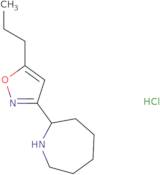 2-(5-Propylisoxazol-3-yl)azepane hydrochloride