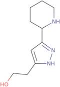 2-(3-Piperidin-2-yl-1H-pyrazol-5-yl)ethanol dihydrochloride