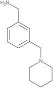 [3-(Piperidin-1-ylmethyl)benzyl]amine