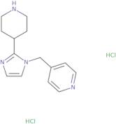 4-[(2-Piperidin-4-yl-1H-imidazol-1-yl)methyl]pyridine dihydrochloride