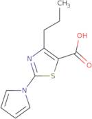 4-Propyl-2-(1H-pyrrol-1-yl)-1,3-thiazole-5-carboxylic acid