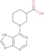 1-(9H-Purin-6-yl)piperidine-3-carboxylic acid