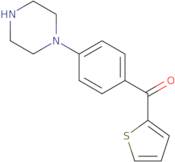 (4-Piperazin-1-ylphenyl)(2-thienyl)methanone