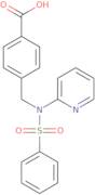 4-{[(Phenylsulfonyl)(pyridin-2-yl)amino]methyl}benzoic acid